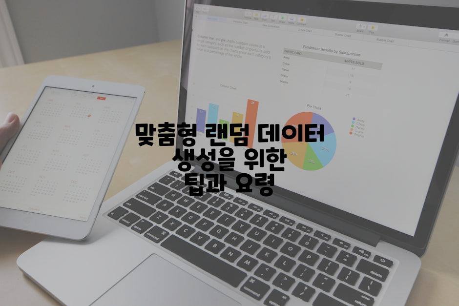 맞춤형 랜덤 데이터 생성을 위한 팁과 요령