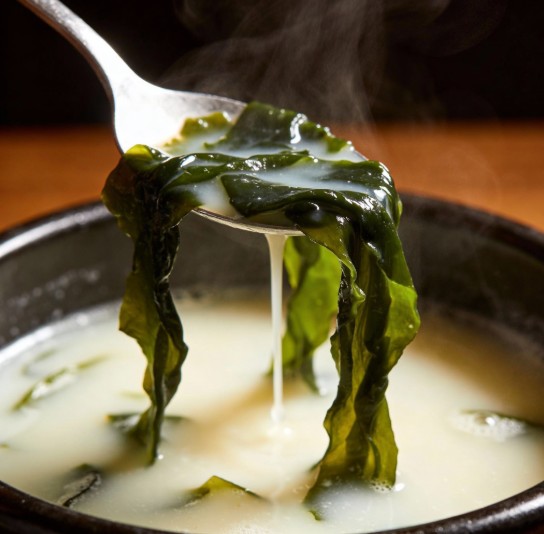 6시내고향 부산 미역으로 만든 미역국