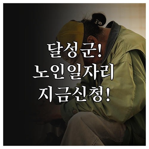 대구 달성군 시니어클럽 노인 일자리 ..