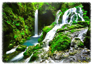 무건리 이끼폭포