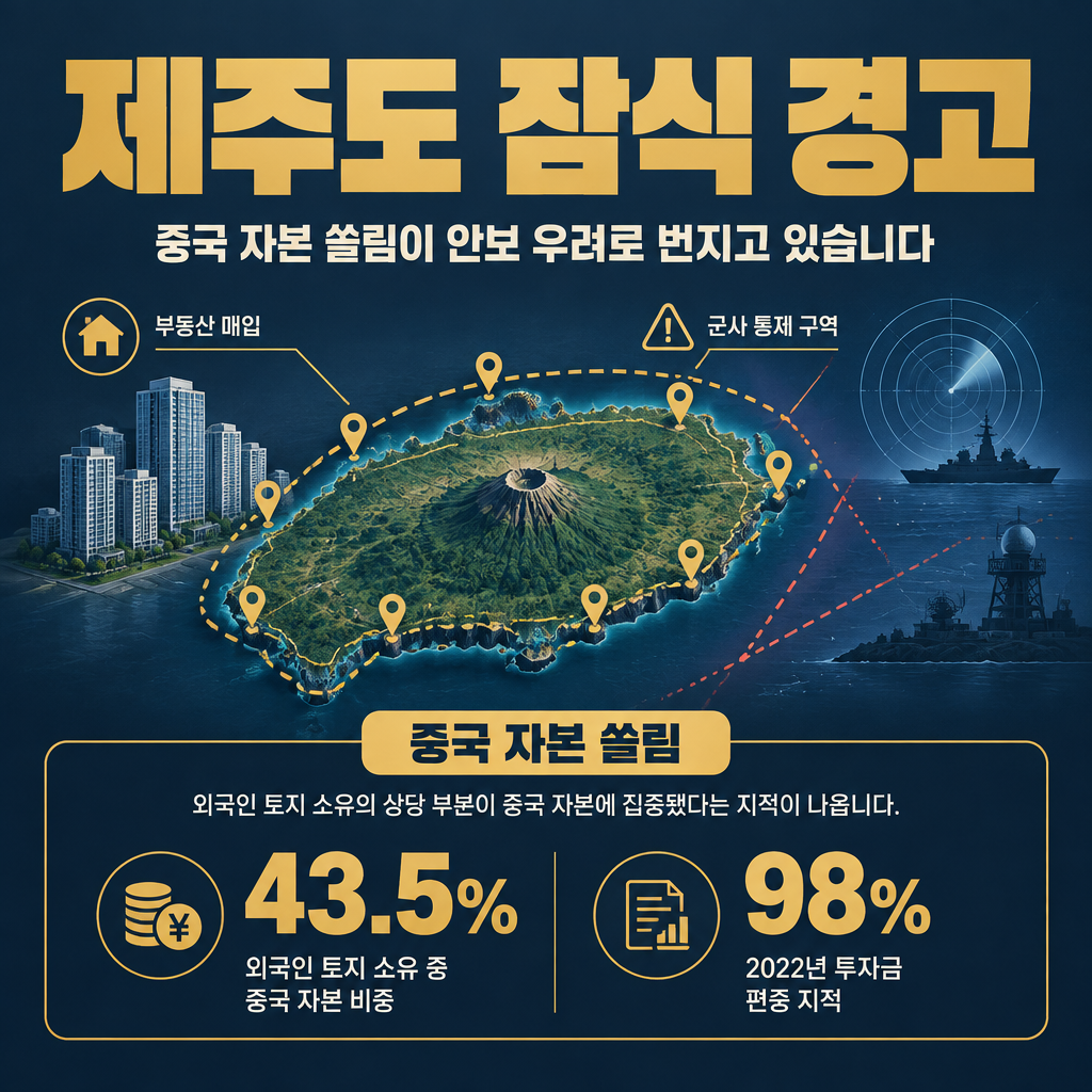 제주도 잠식 경고