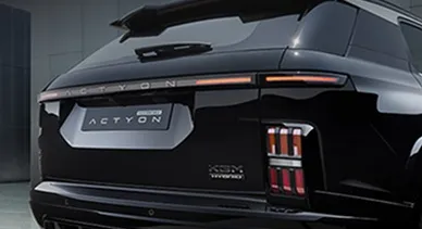 2025 액티언 하이브리드 후면