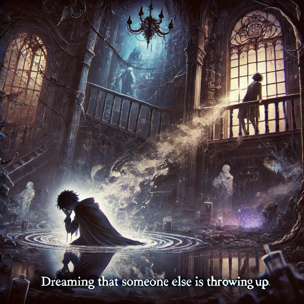 남이 토하는 꿈 해몽