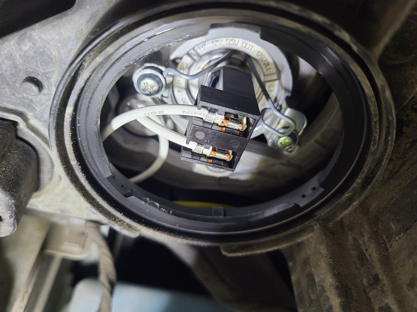 YF 소나타 전조등 교체 셀프 정비