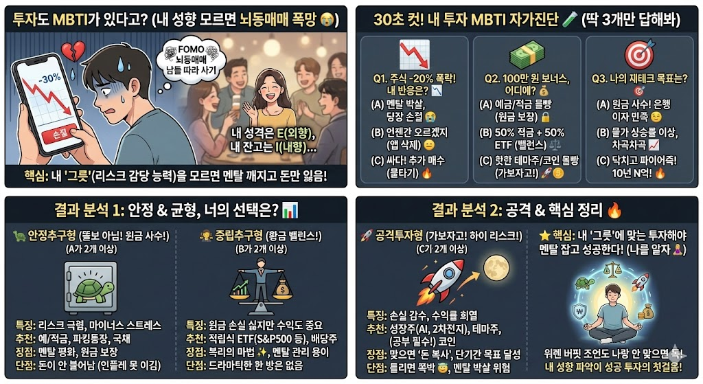 mbti별 재테크 성향