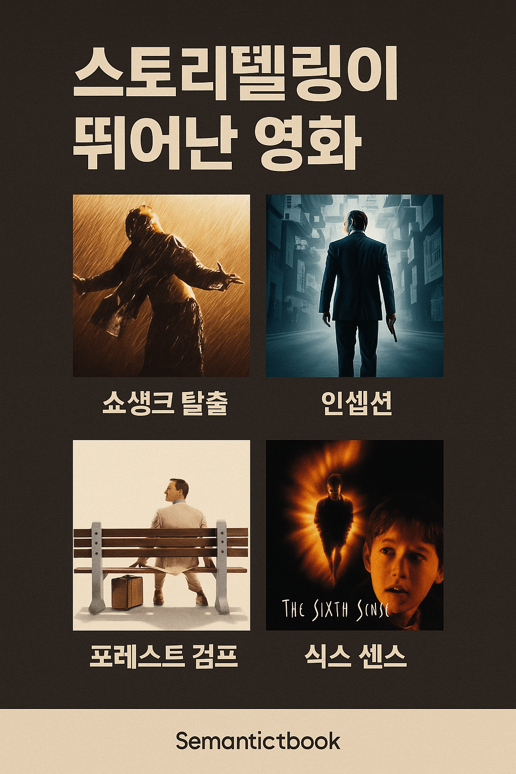 스토리텔링이 빛나는 영화 모음과 감동의 서사 예술