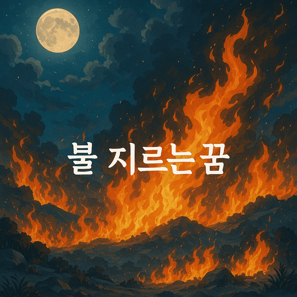 불 지르는 꿈 해몽