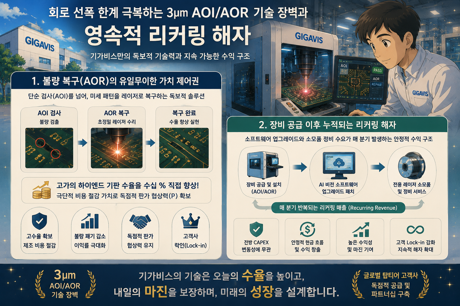 기술 혁신을 통한 수익 구조 강화