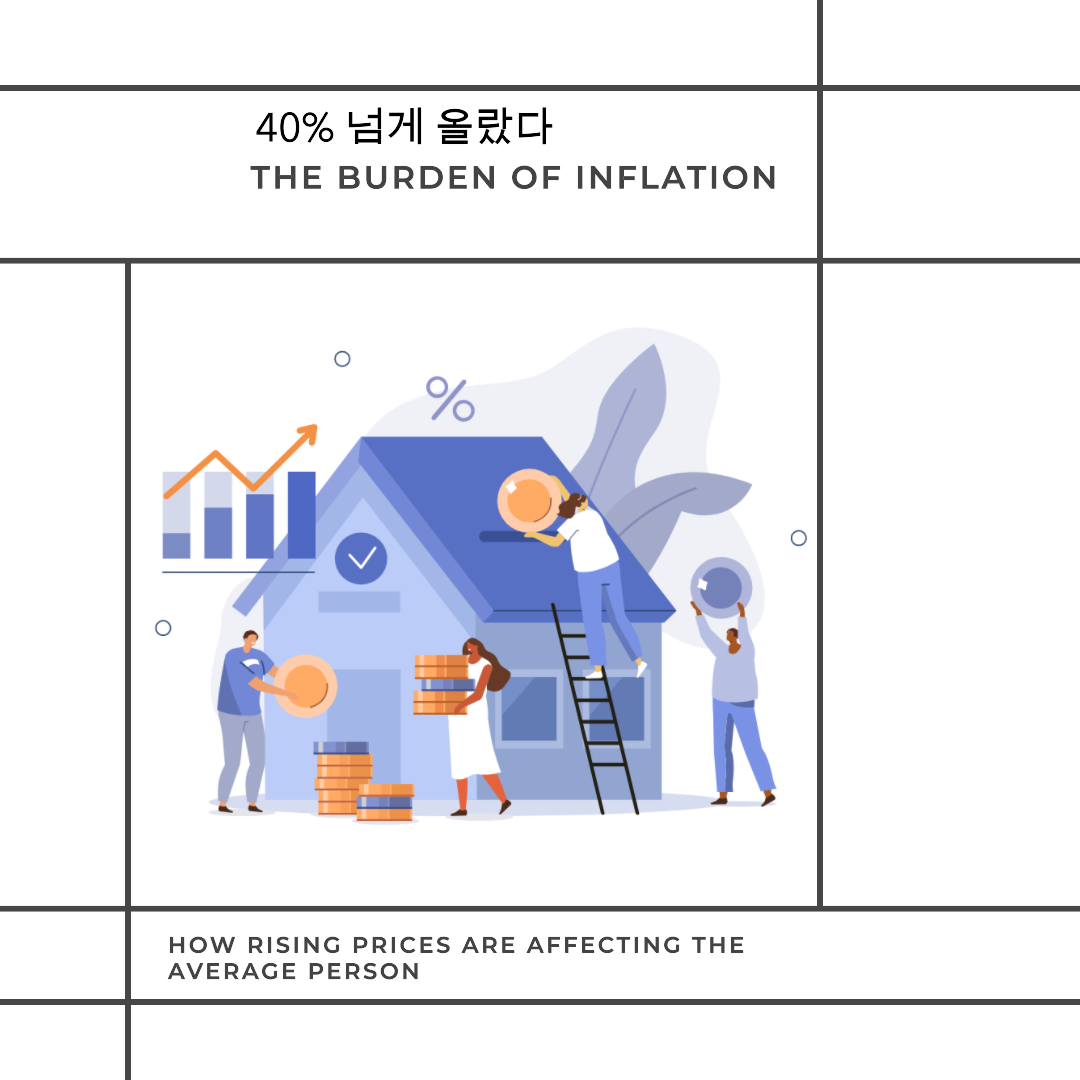 주요 식사의 가격이 무려 40%나