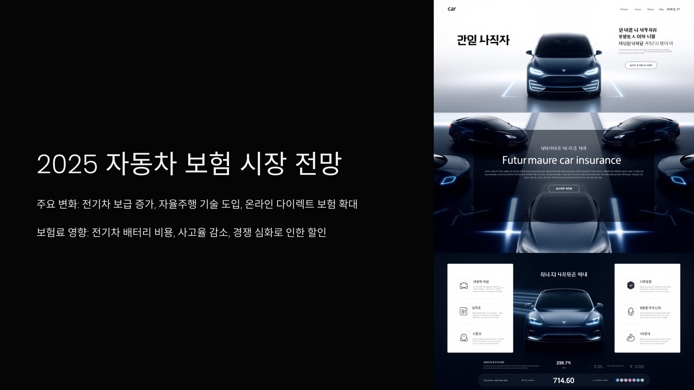 2025년 자동차 보험 시장 전망