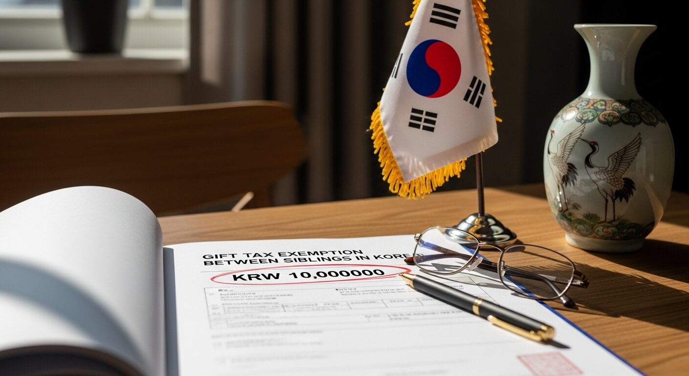 형제간 증여세 면제 한도액