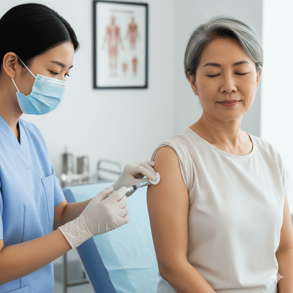 구리시 대상포진 무료접종 - 사진