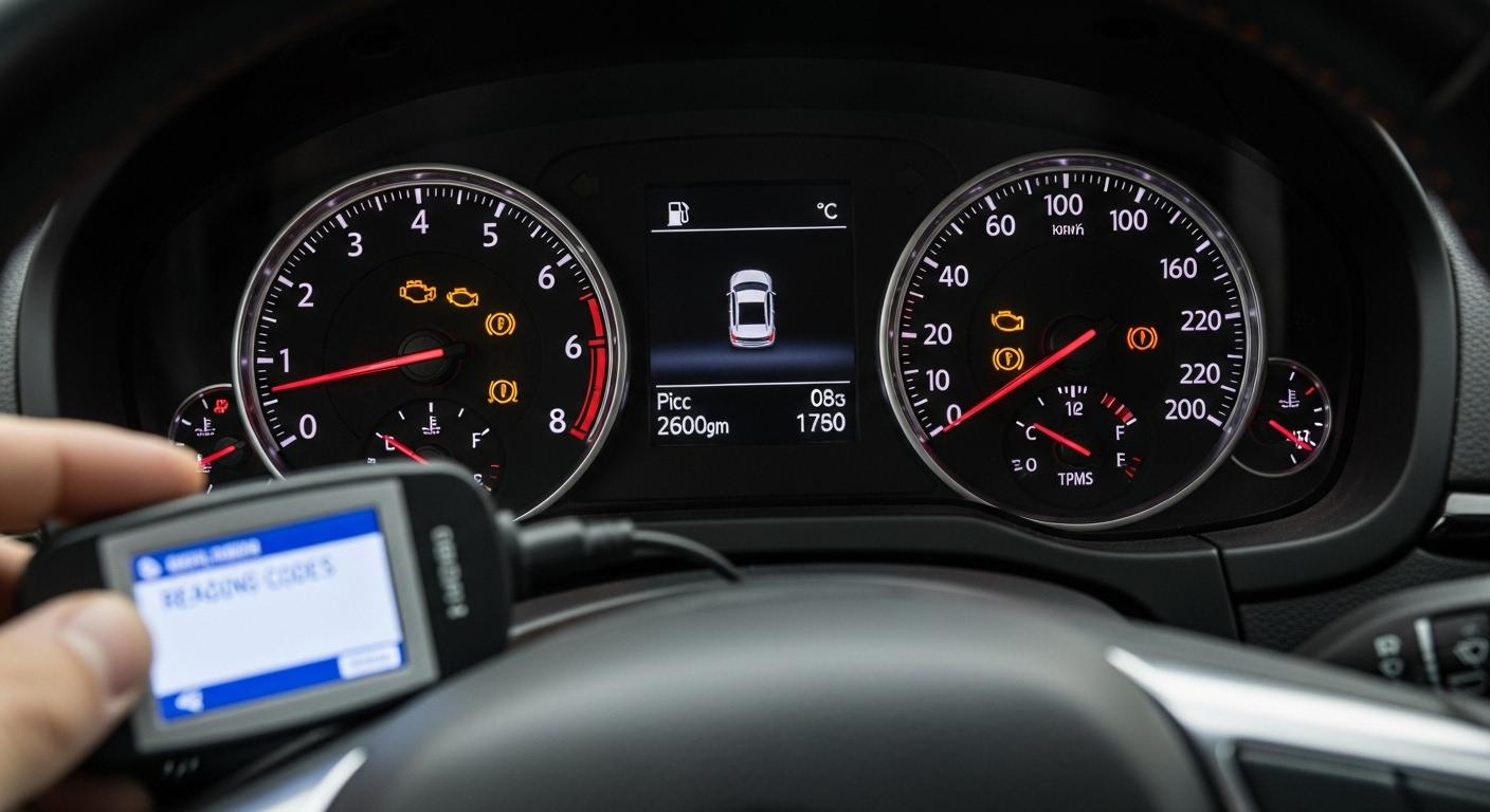 자동차 경고등 리셋