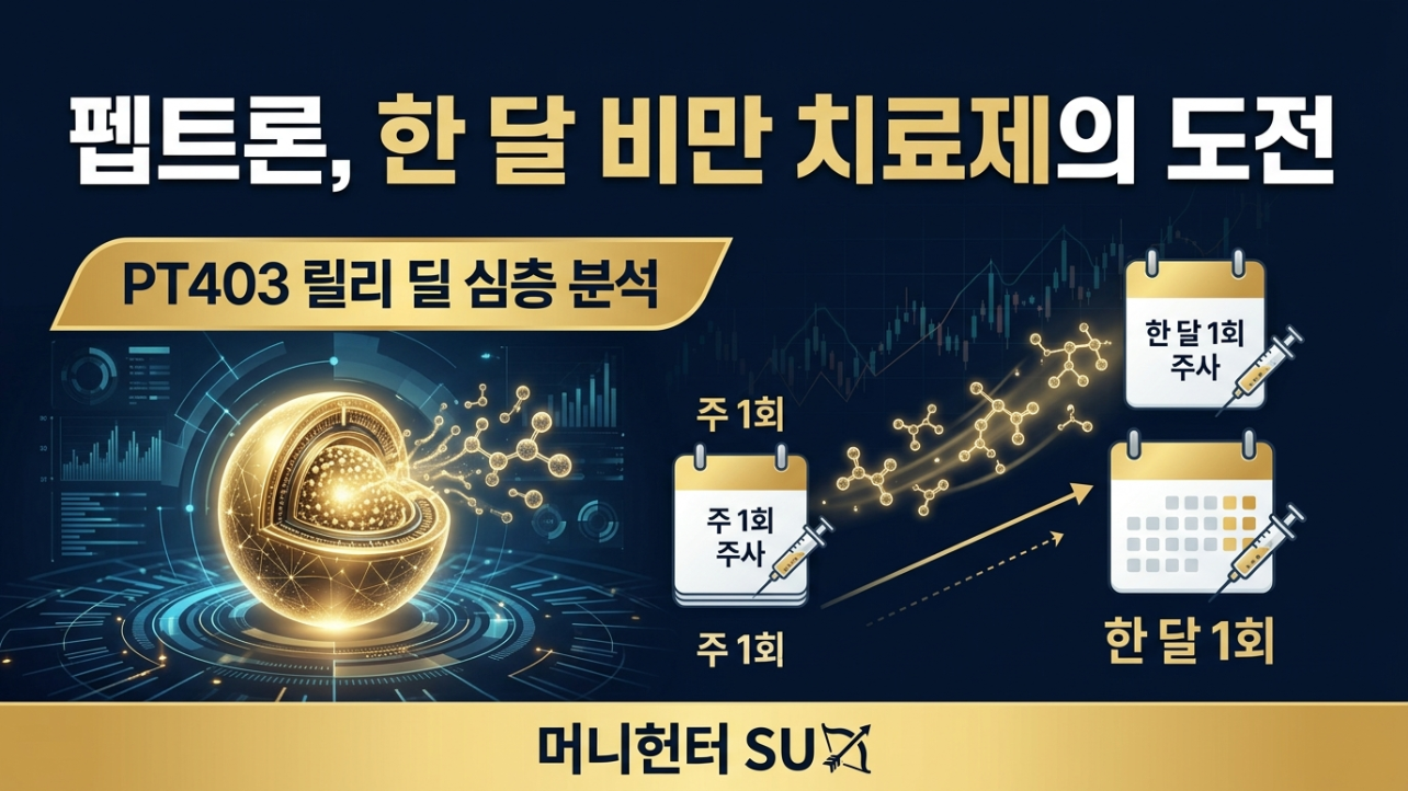 펩트론_한 달 비만 치료제의 도전