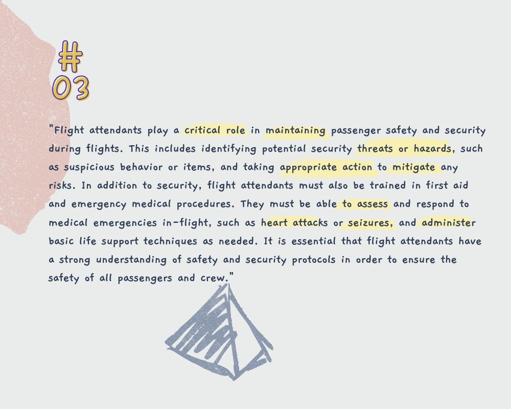 승무원 면접 기출문제