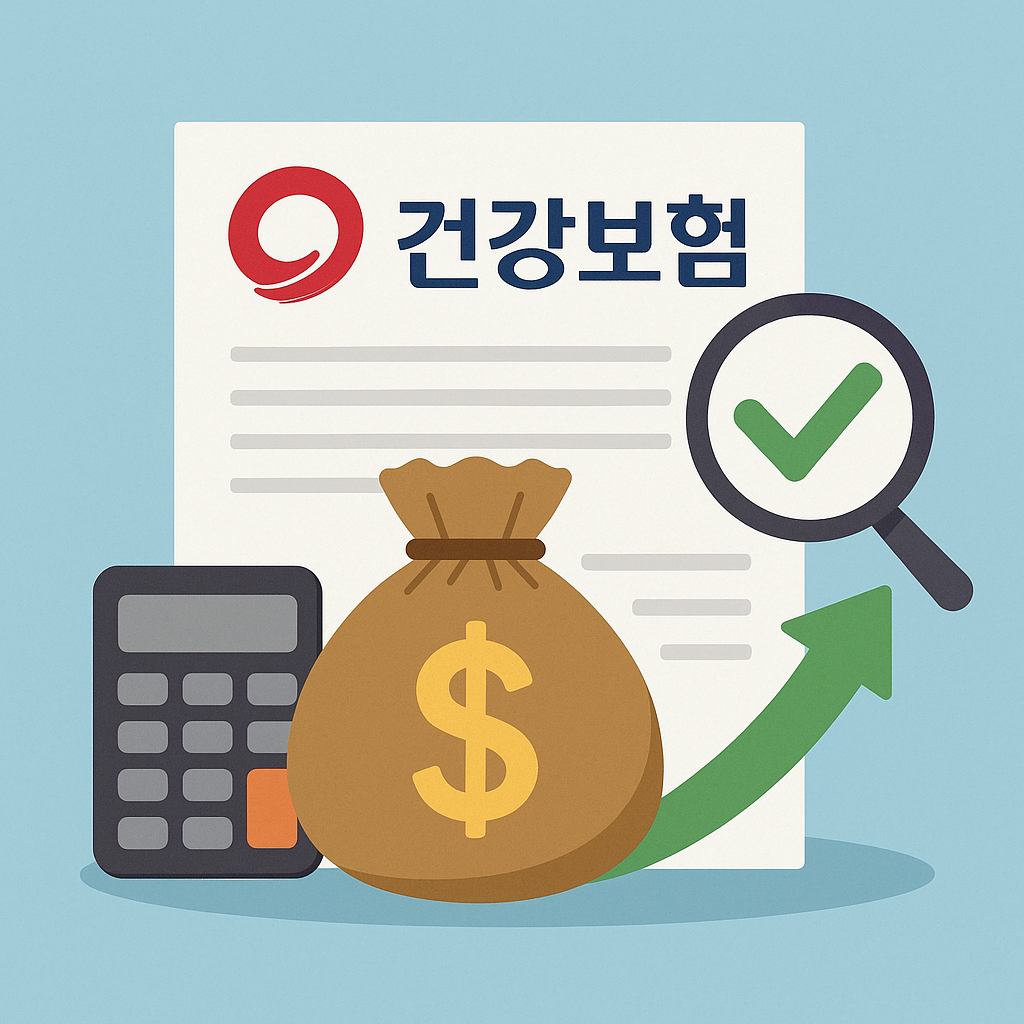 건강보험료 환급금 조회