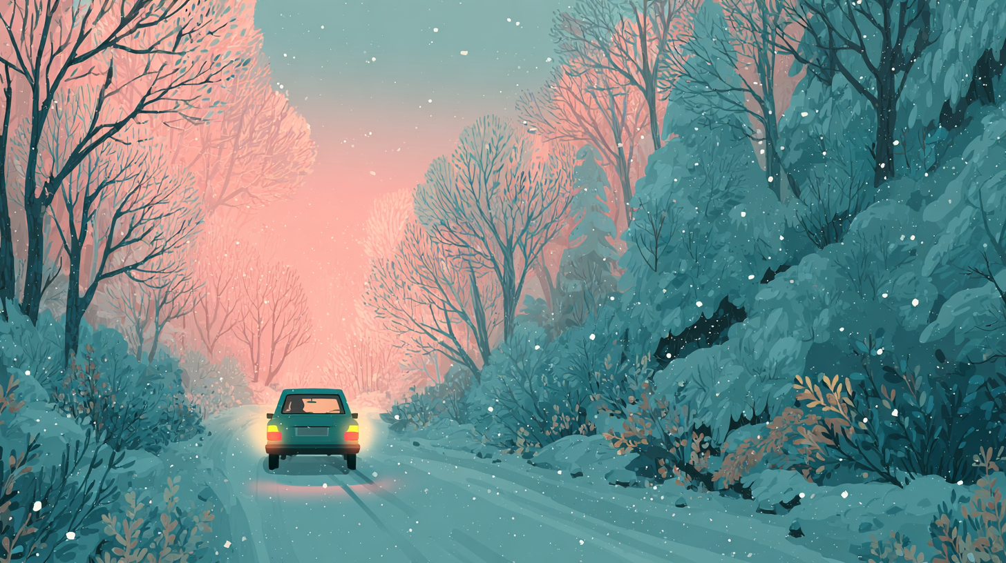 눈 올때 빙판길 운전법