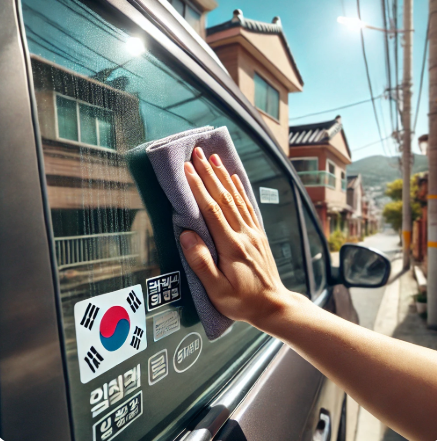 차량 스티커 제거방법