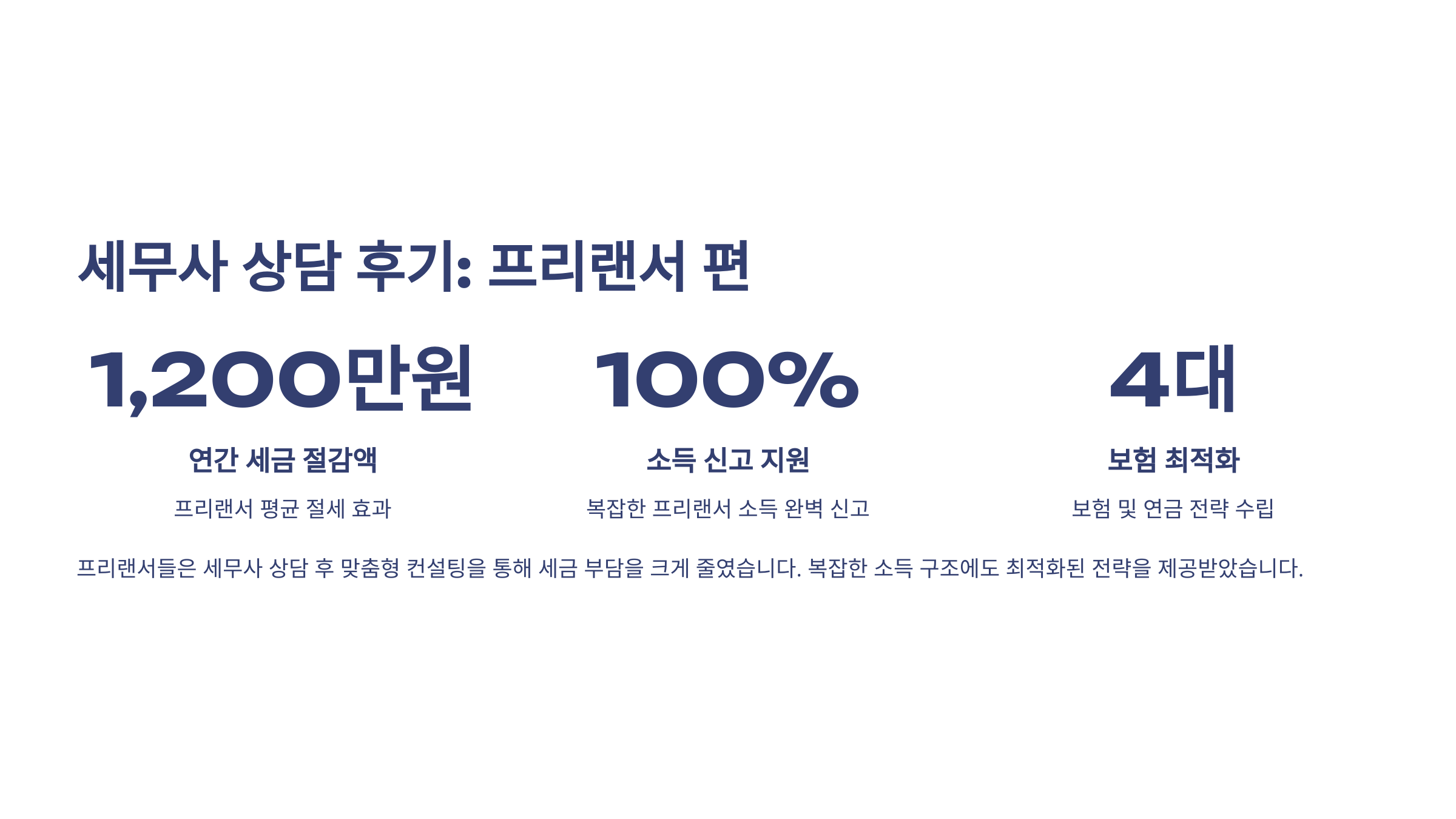 세무사 상담 후기: 프리랜서 편