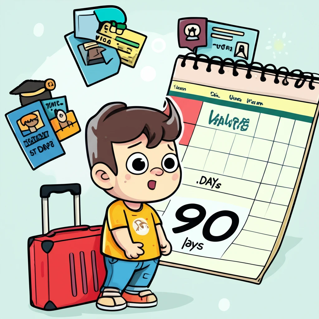 미국 ESTA 무비자 90일 체류 수..