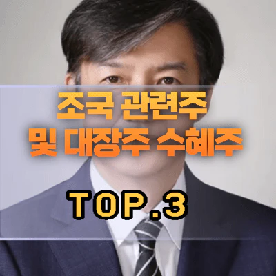 조국-관련주