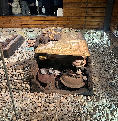 천마총 내부사진 두번째