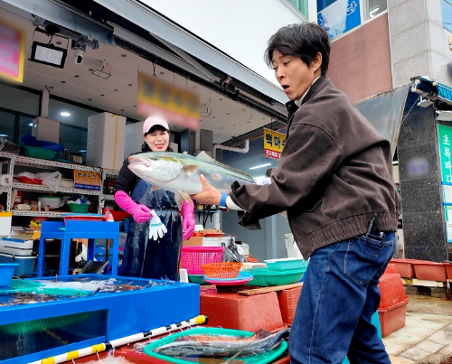통영시장 최수종