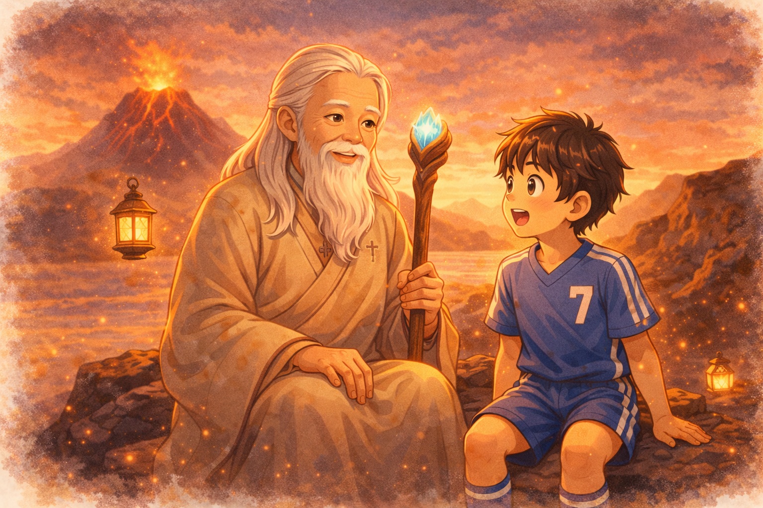 지혜로운 화산지기 할아버지와의 만남