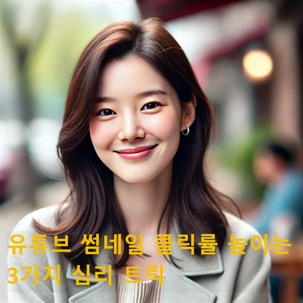 유튜브 썸네일 클릭률 높이는 3가지 심리 트릭