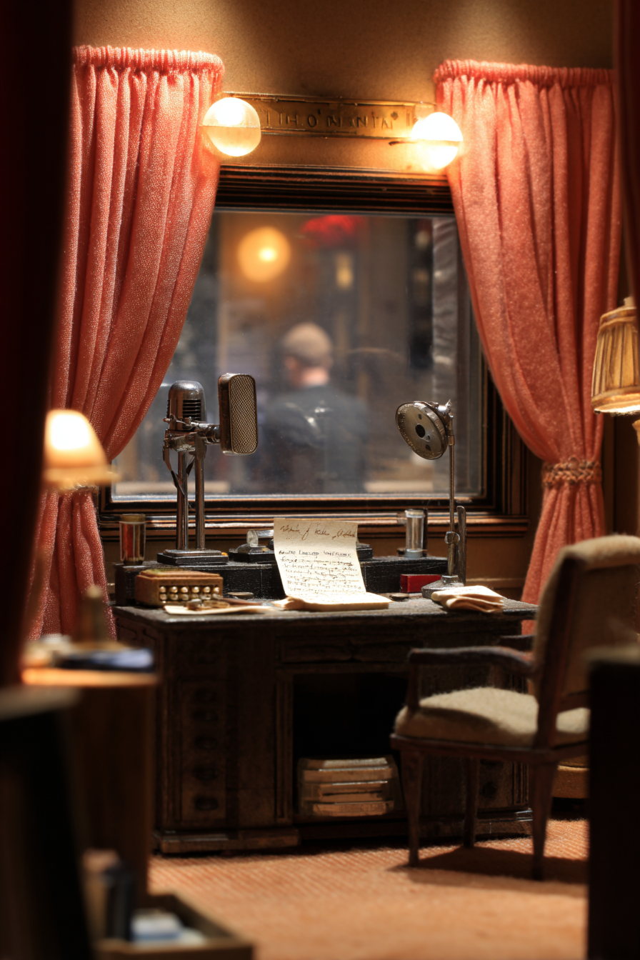 미니어처풍으로 재해석한 킹스 스피치 장면 by pearl's review