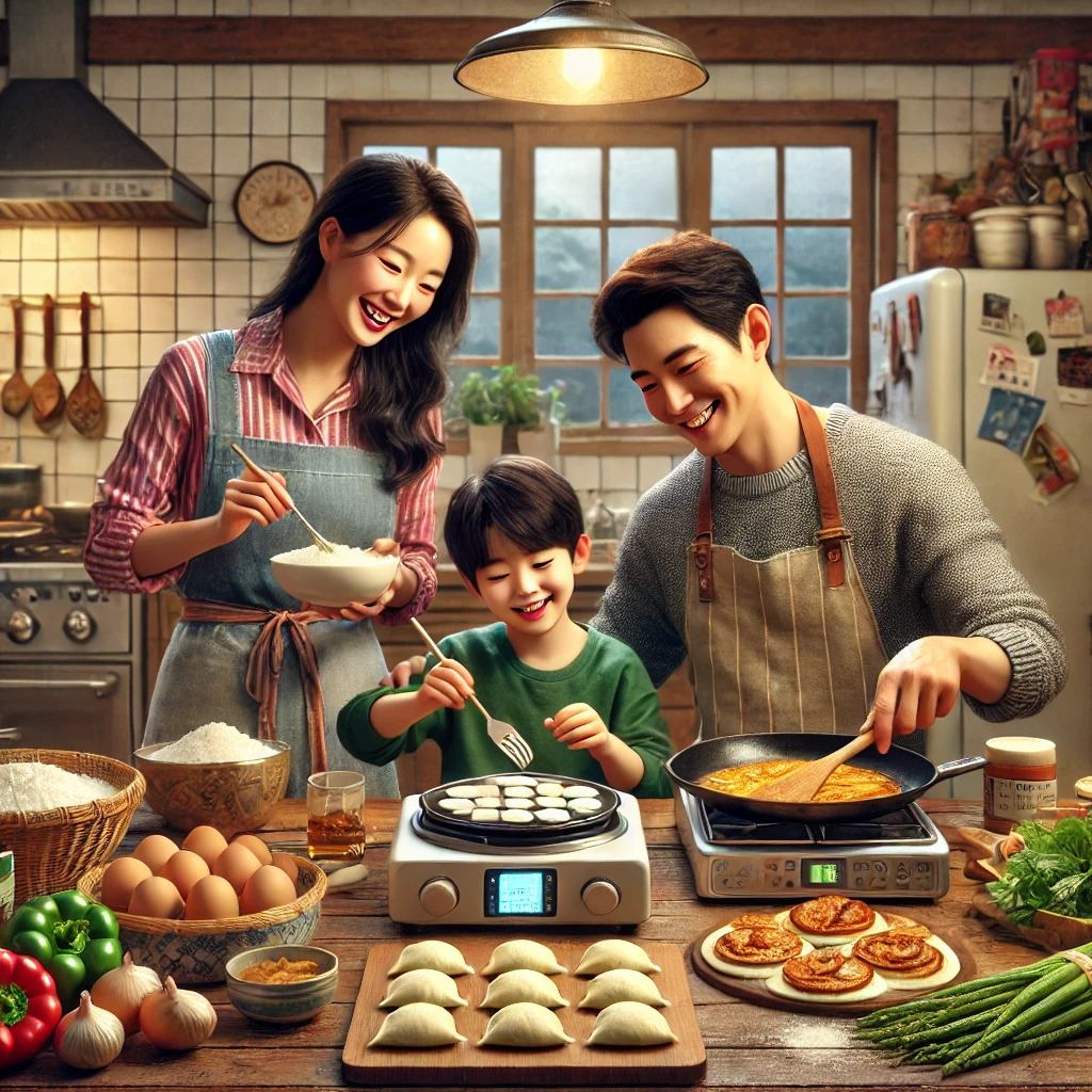 추석 요리 분담하기