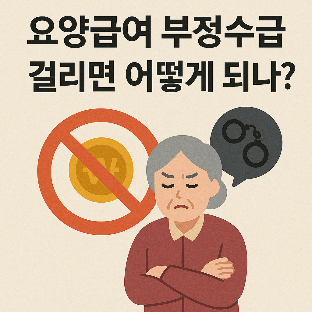 요양급여 부정수급 관련 사진