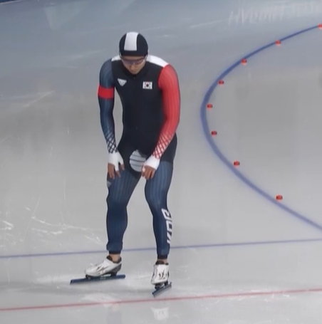 빙판 김준호 100m 500m 동메달 하얼빈 동계 아시안게임 스피드스케이팅