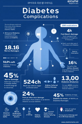 당뇨병 합병증 이미지
