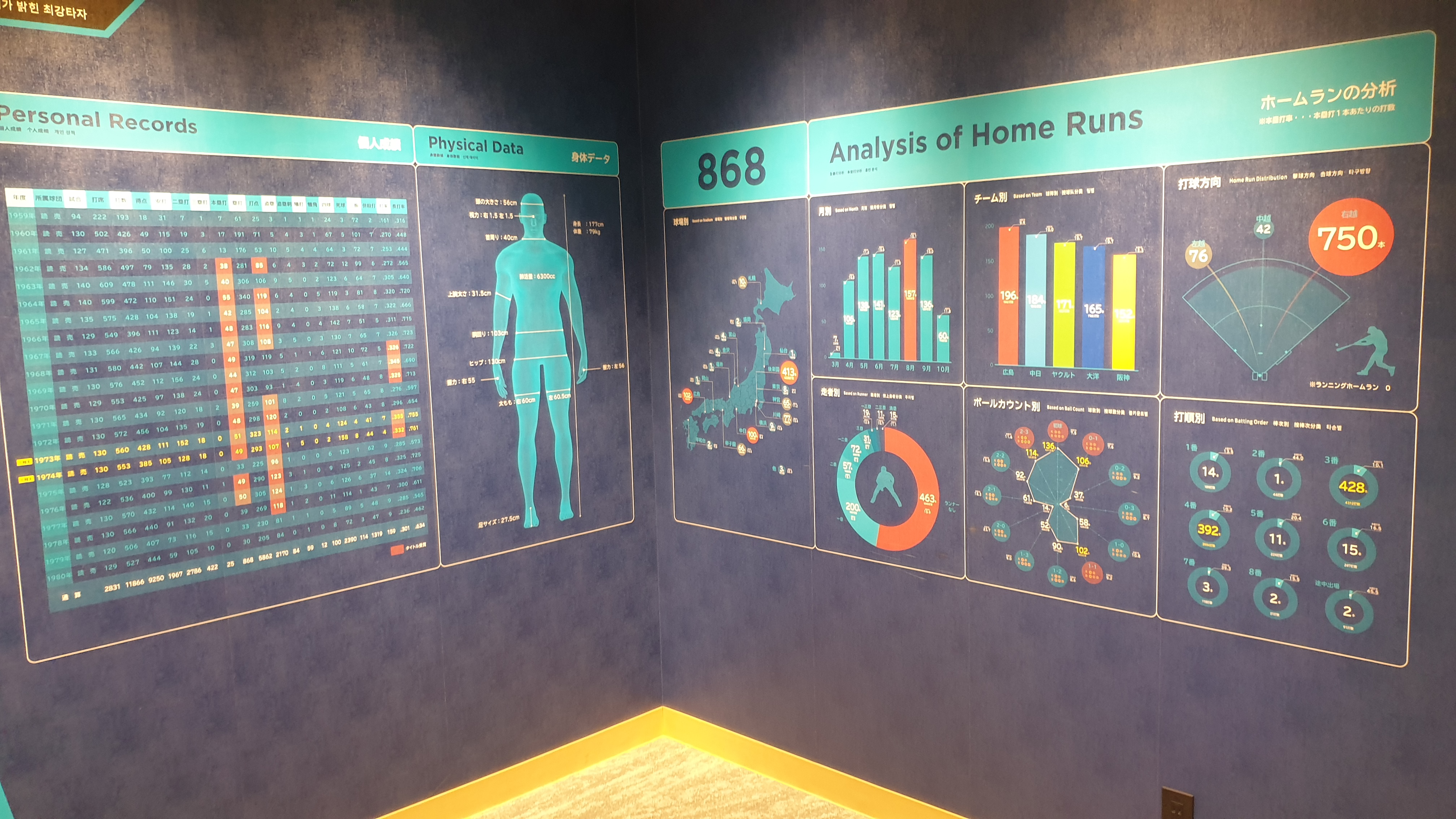왕정치 야구 스탯 및 커리어 안내