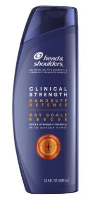 헤드앤숄더 클리니컬 스트렝스 비듬 건성두피 회복 샴푸 400ml