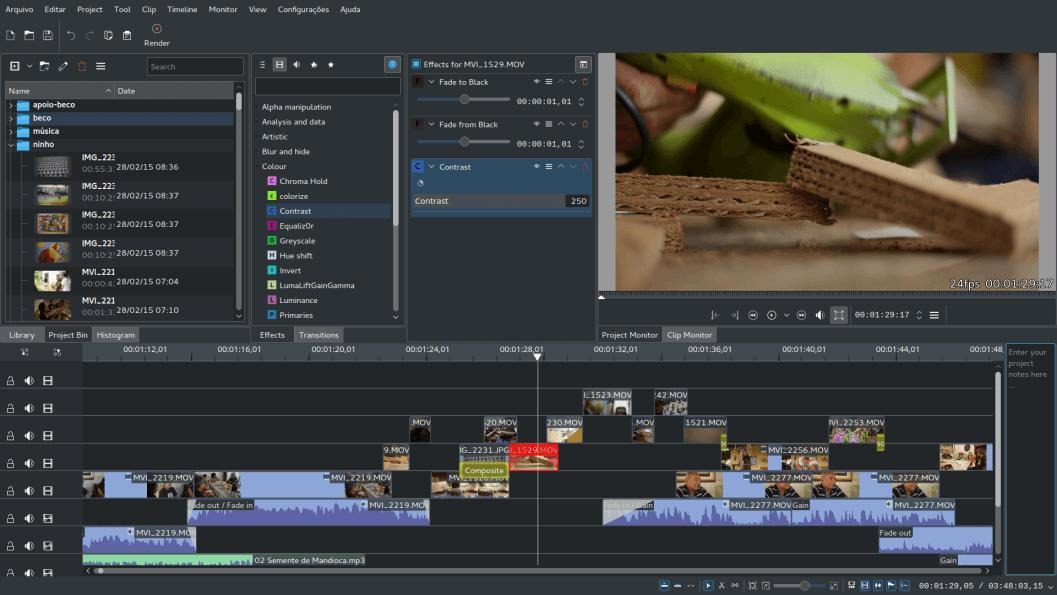 Kdenlive-linux