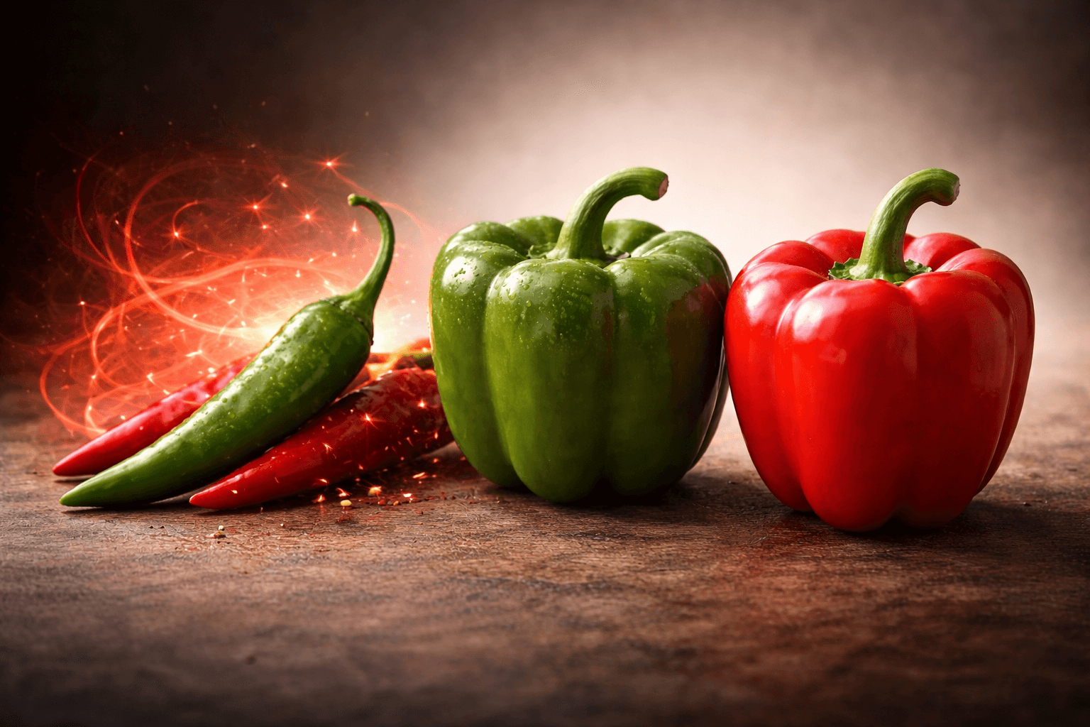 맛과 매운맛 구조의 차이