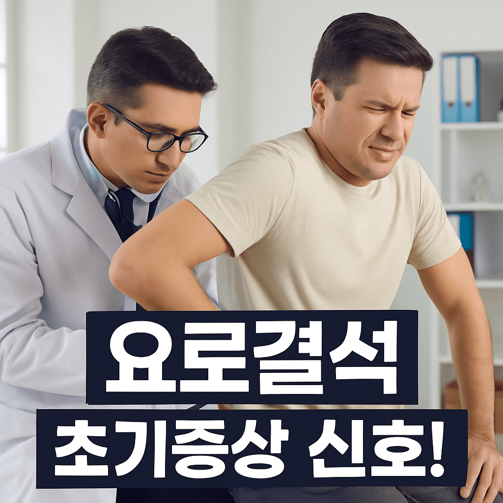 2025년 요로결석 초기 증상 이 신호가 있다면 병원 가야 합니다