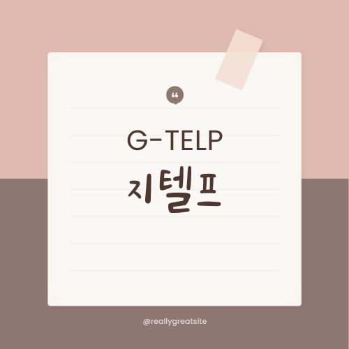 지텔프(G-TELP) 점수 환산 영어 시험 공무원