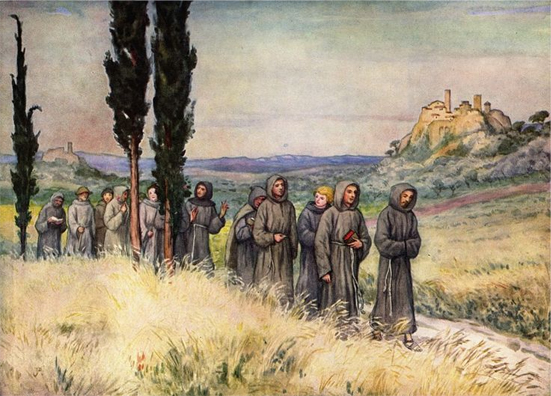 꼰벤뚜알 프란치스코회의 기원