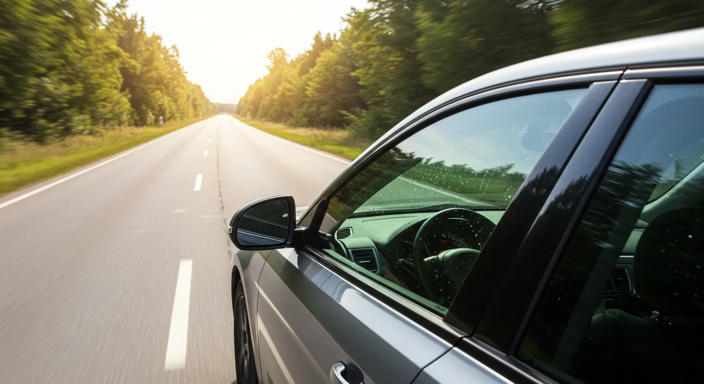 썬팅한 자동차 이미지