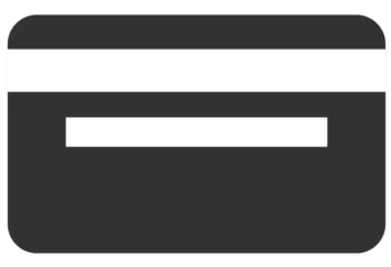 신용카드를 형상화한 일러스트