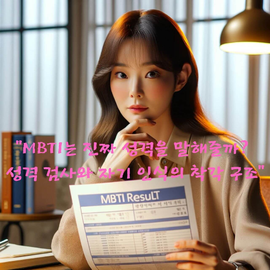 MBTI 심리학, 성격 유형 검사, 바넘 효과, 확증 편향 심리, 자기 인식 오류, 성격 테스트 오해, MBTI 과몰입, 심리 언어 도구, MBTI 활용법, 성격 이해와 성장