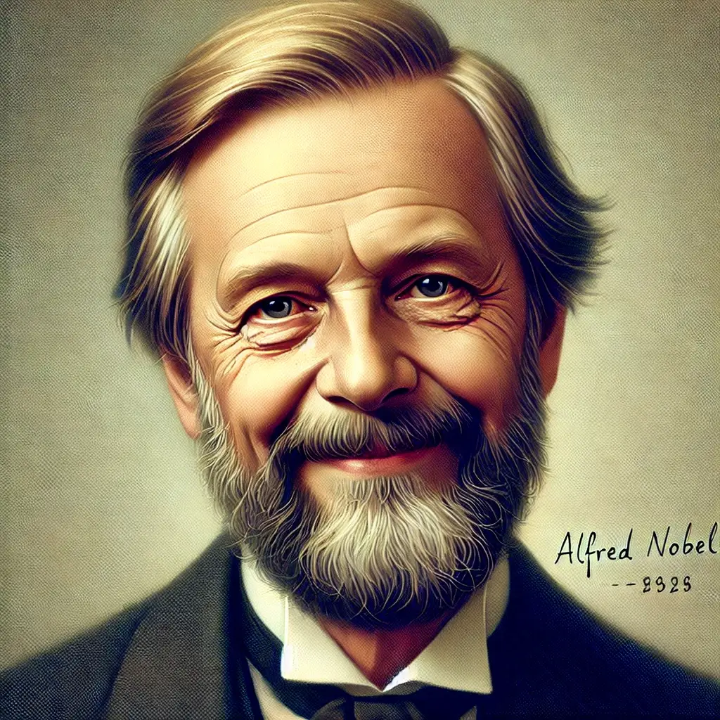 웃고 있는 노벨 이미지