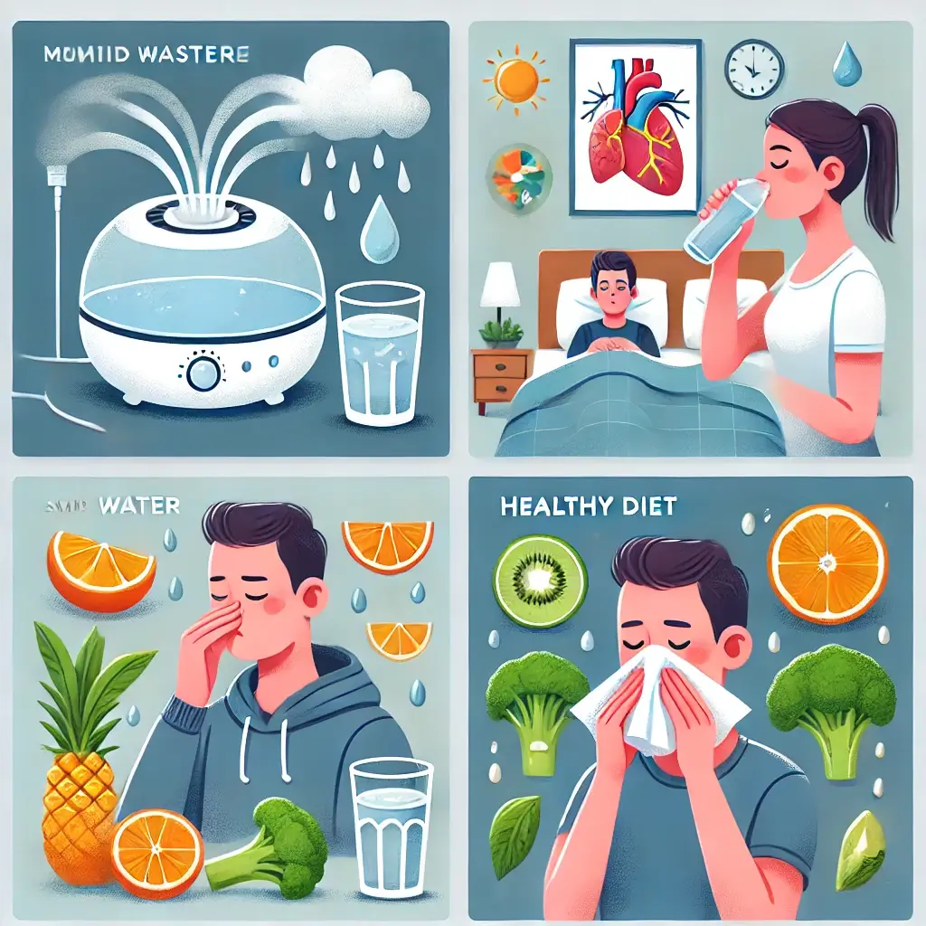 코피 예방을 위한 습관