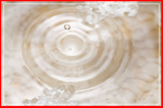 잠 들기 전 쌀 물 한잔