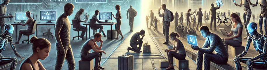 AI가 가져올 일자리 변화와 직업의 미래에 대한 이미지