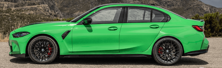 BMW M3 CS 외관 및 내부 디자인