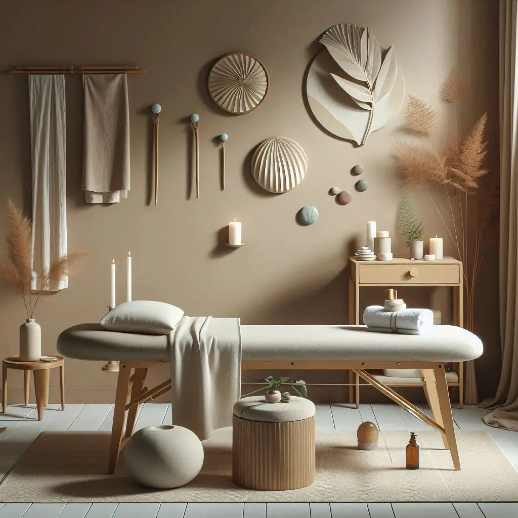 피부,체형관리 샵 배경